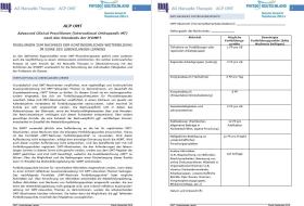 Bild vom LLL-Formular der AGMT; (c) Arbeitsgemeinschaft Manuelle Therapie im Deutschen Verband für Physiotherapie (ZVK) e.V.