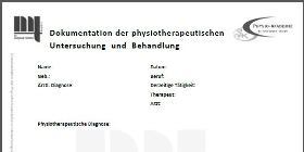 Bild vom Befundbogen der AGMT; (c) Arbeitsgemeinschaft Manuelle Therapie im Deutschen Verband für Physiotherapie (ZVK) e.V.