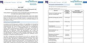 Bild vom LLL-Formular der AGMT; (c) Arbeitsgemeinschaft Manuelle Therapie im Deutschen Verband für Physiotherapie (ZVK) e.V.